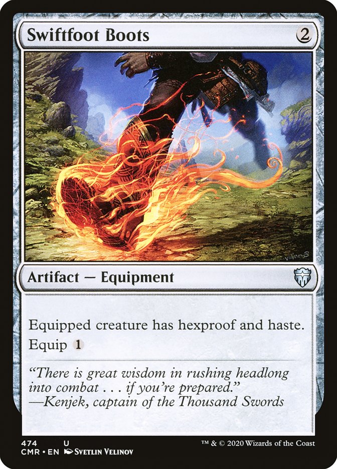 Swiftfoot Boots [Commander Legends] | Pegasus Games WI
