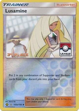 Lusamine (153a/156) (League Challenge Alt Art 3rd Place) [Sun & Moon: Ultra Prism] | Pegasus Games WI