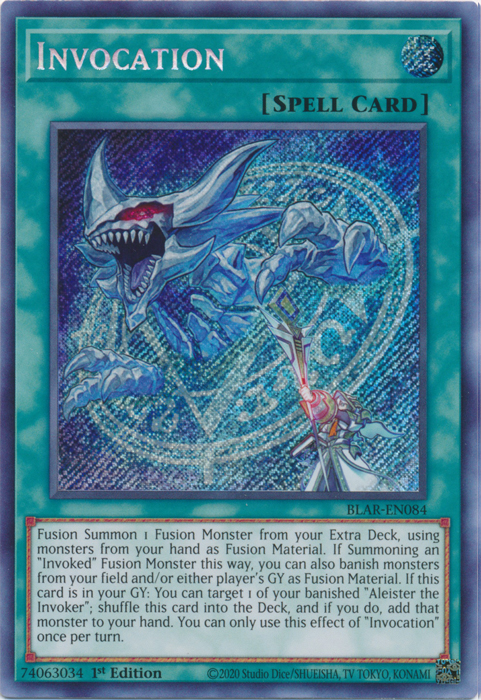 Invocation [BLAR-EN084] Secret Rare | Pegasus Games WI