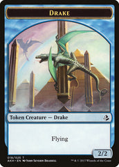 Angel of Sanctions // Drake Double-Sided Token [Amonkhet Tokens] | Pegasus Games WI