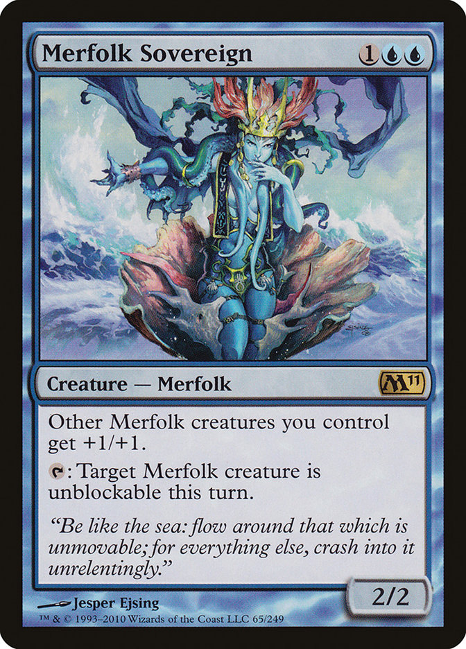 Merfolk Sovereign [Magic 2011] | Pegasus Games WI