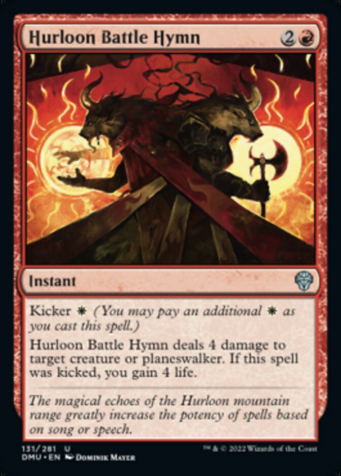 Hurloon Battle Hymn [Dominaria United] | Pegasus Games WI