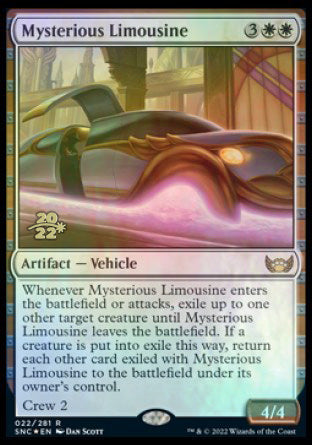 Mysterious Limousine [Streets of New Capenna Prerelease Promos] | Pegasus Games WI