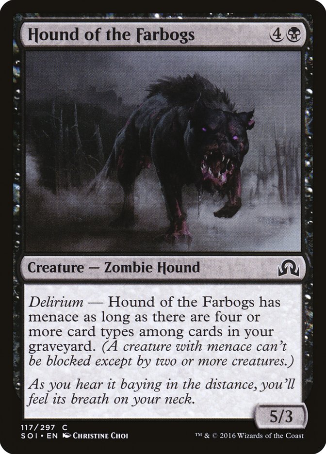 Hound of the Farbogs [Shadows over Innistrad] | Pegasus Games WI