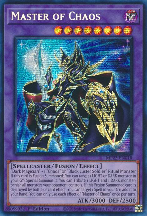 Master of Chaos [MP23-EN018] Prismatic Secret Rare | Pegasus Games WI