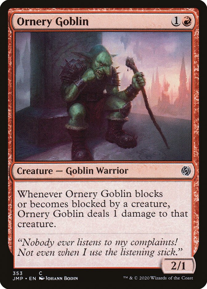 Ornery Goblin [Jumpstart] | Pegasus Games WI