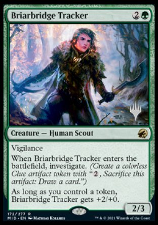 Briarbridge Tracker (Promo Pack) [Innistrad: Midnight Hunt Promos] | Pegasus Games WI