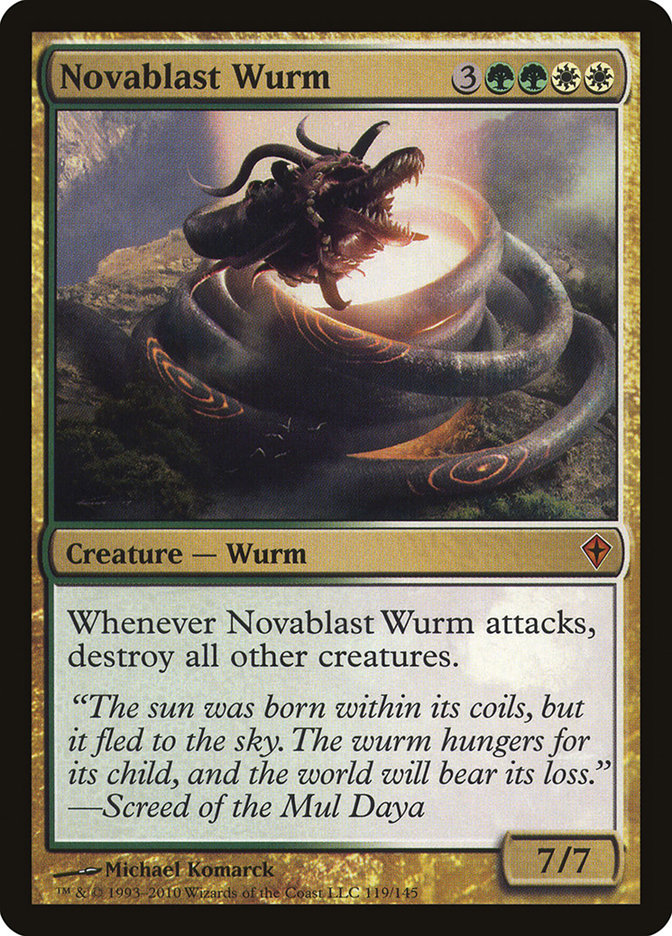 Novablast Wurm [Worldwake] | Pegasus Games WI