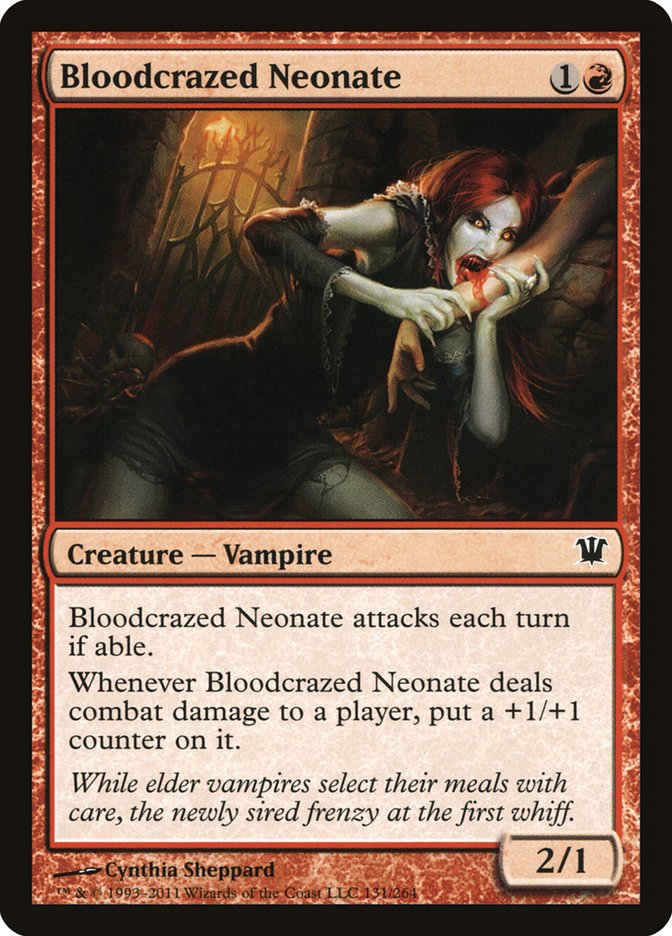 Bloodcrazed Neonate [Innistrad] | Pegasus Games WI