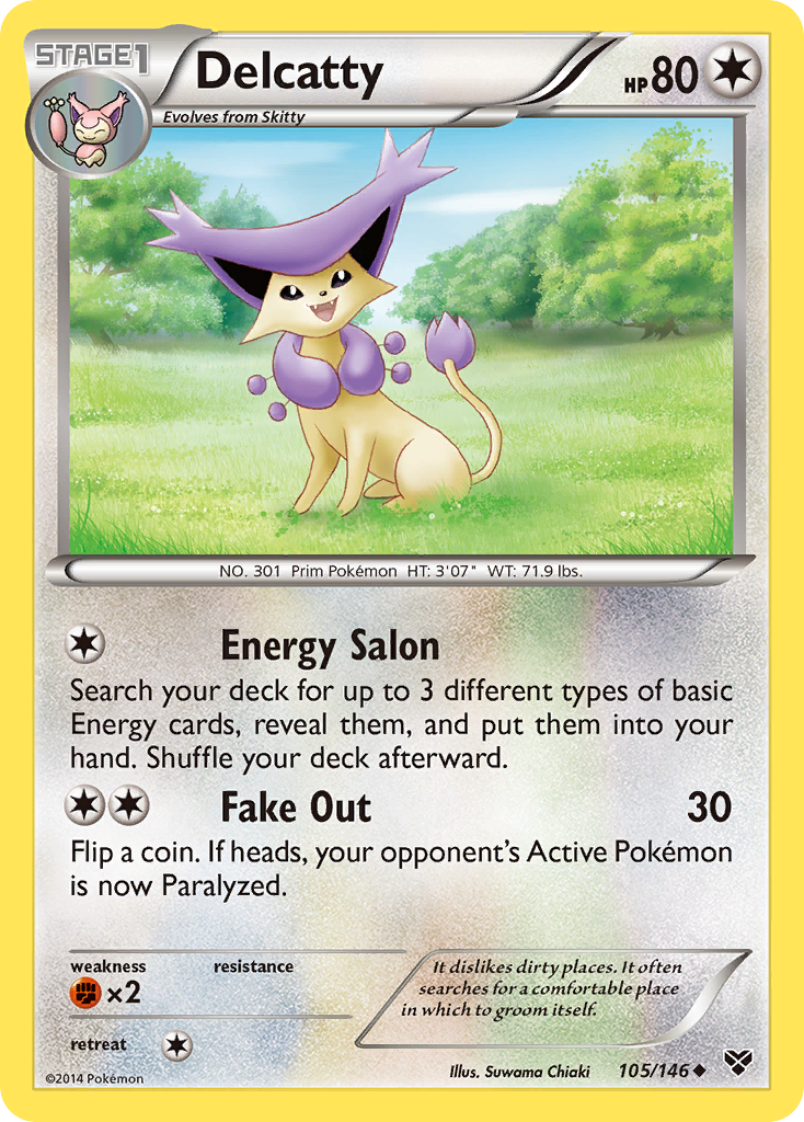 Delcatty (105/146) [XY: Base Set] | Pegasus Games WI