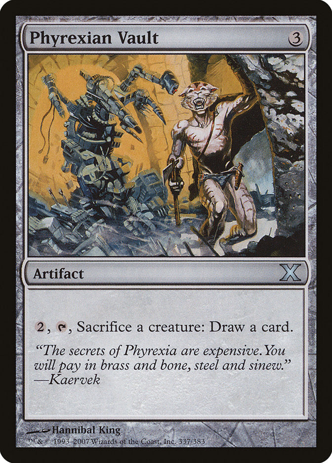 Phyrexian Vault [Tenth Edition] | Pegasus Games WI