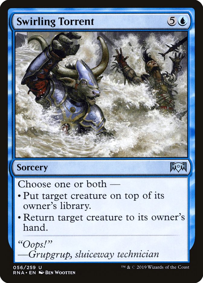 Swirling Torrent [Ravnica Allegiance] | Pegasus Games WI