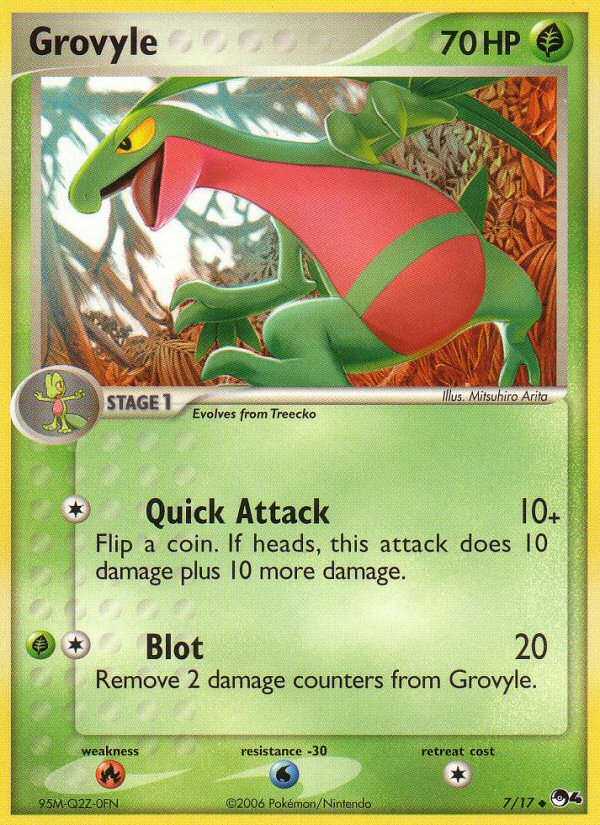 Grovyle (7/17) [POP Series 4] | Pegasus Games WI