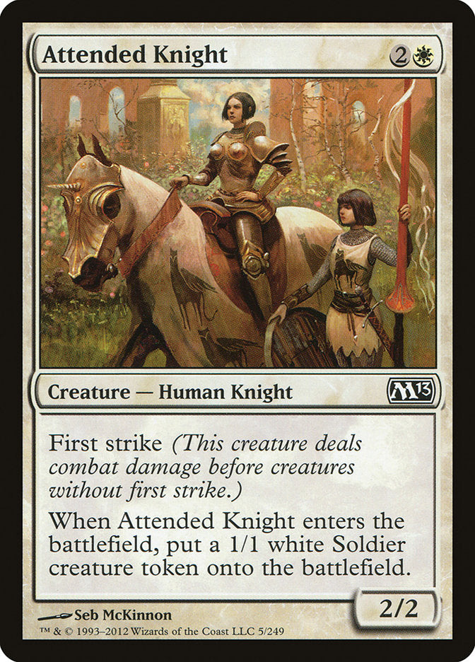 Attended Knight [Magic 2013] | Pegasus Games WI
