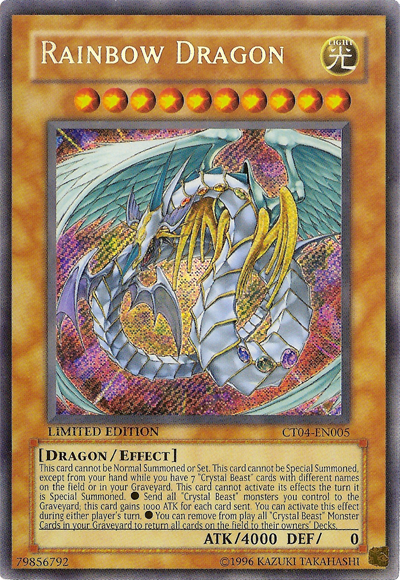 Rainbow Dragon [CT04-EN005] Secret Rare | Pegasus Games WI