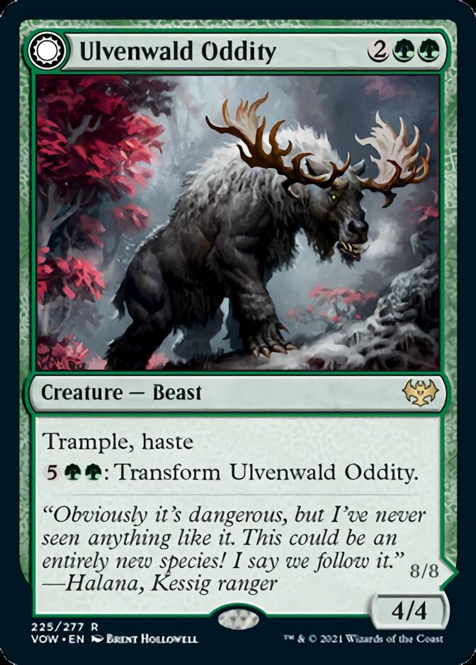 Ulvenwald Oddity // Ulvenwald Behemoth [Innistrad: Crimson Vow] | Pegasus Games WI