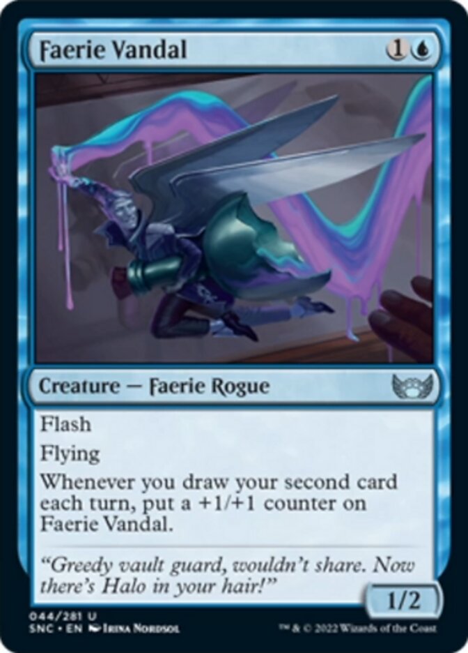 Faerie Vandal [Streets of New Capenna] | Pegasus Games WI