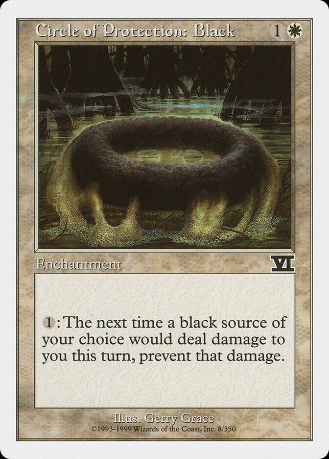Circle of Protection: Black [Classic Sixth Edition] | Pegasus Games WI