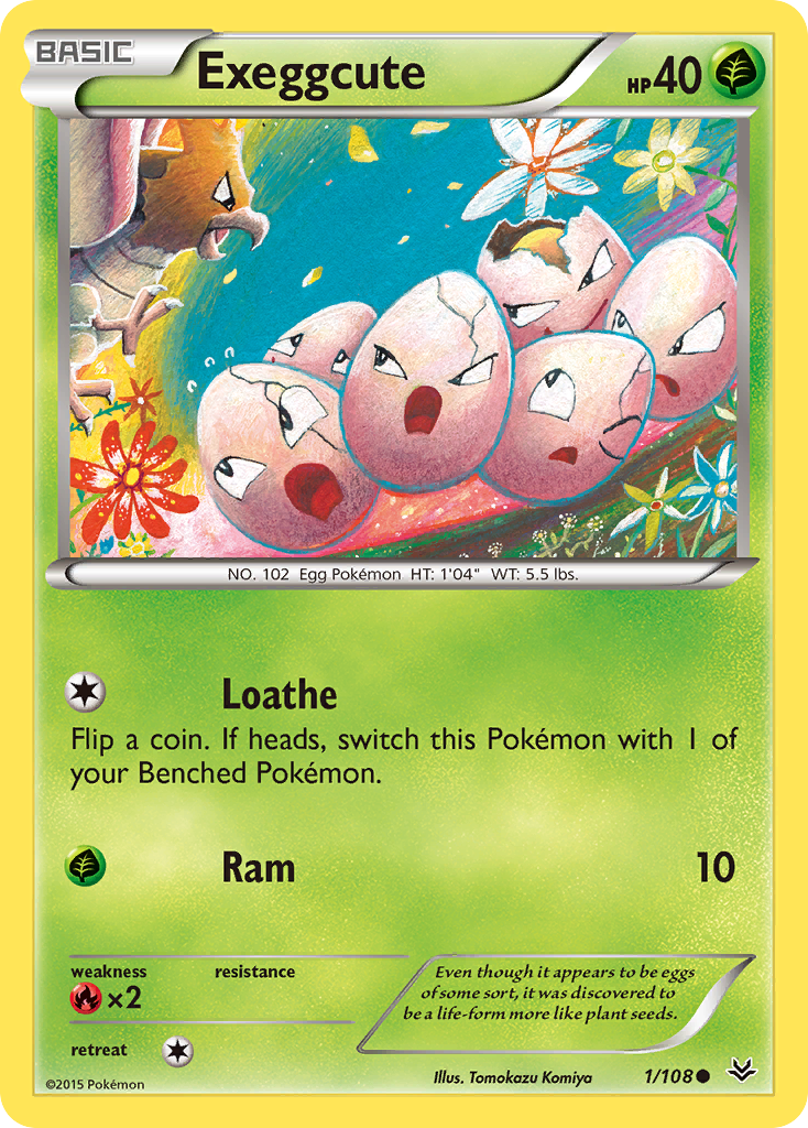 Exeggcute (1/108) [XY: Roaring Skies] | Pegasus Games WI