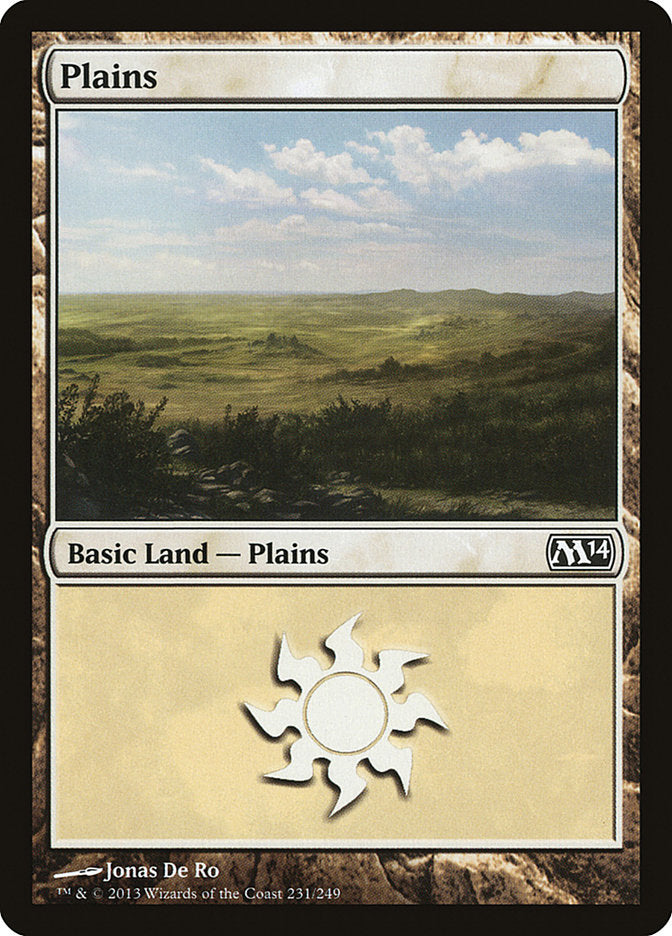 Plains (231) [Magic 2014] | Pegasus Games WI