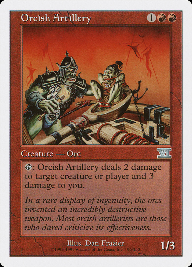 Orcish Artillery [Classic Sixth Edition] | Pegasus Games WI