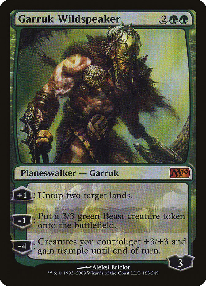 Garruk Wildspeaker [Magic 2010] | Pegasus Games WI