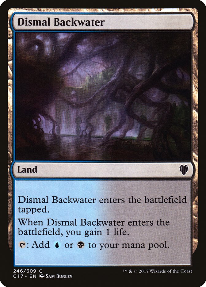 Dismal Backwater [Commander 2017] | Pegasus Games WI