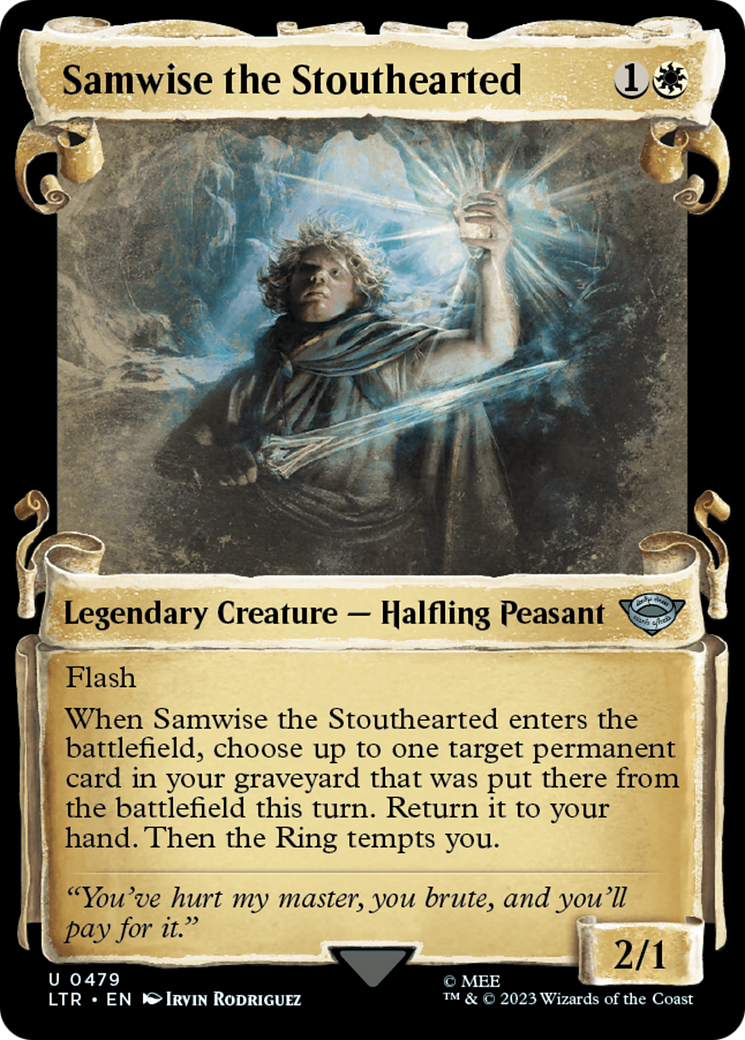 Samwise the Stouthearted [The Lord of the Rings: Tales of Middle-Earth Showcase Scrolls] | Pegasus Games WI
