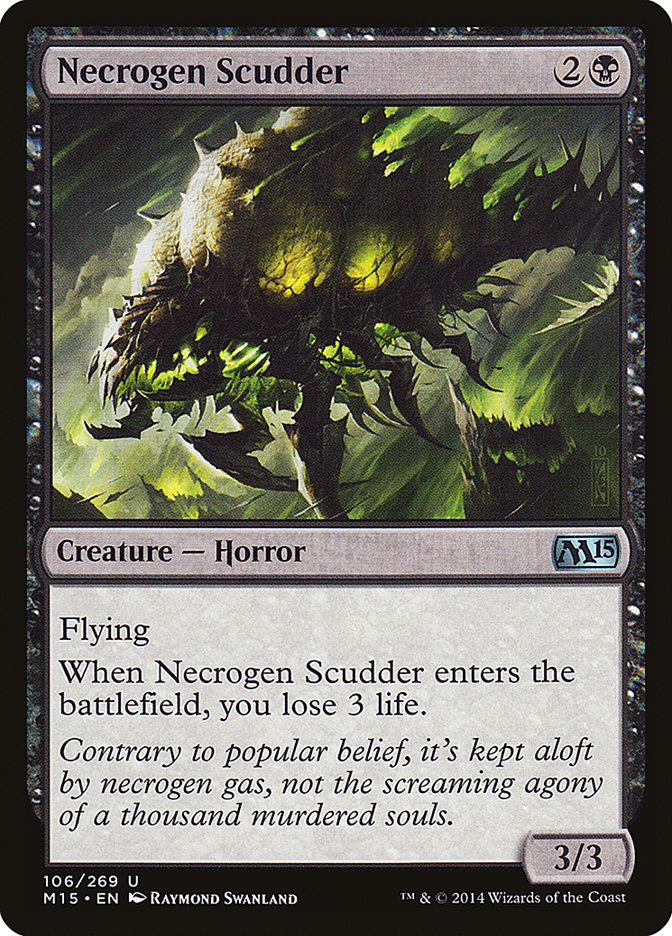 Necrogen Scudder [Magic 2015] | Pegasus Games WI