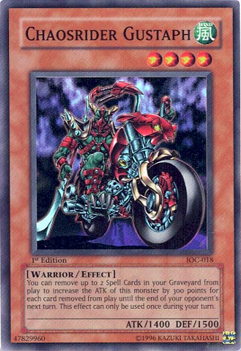 Chaosrider Gustaph [IOC-018] Super Rare | Pegasus Games WI