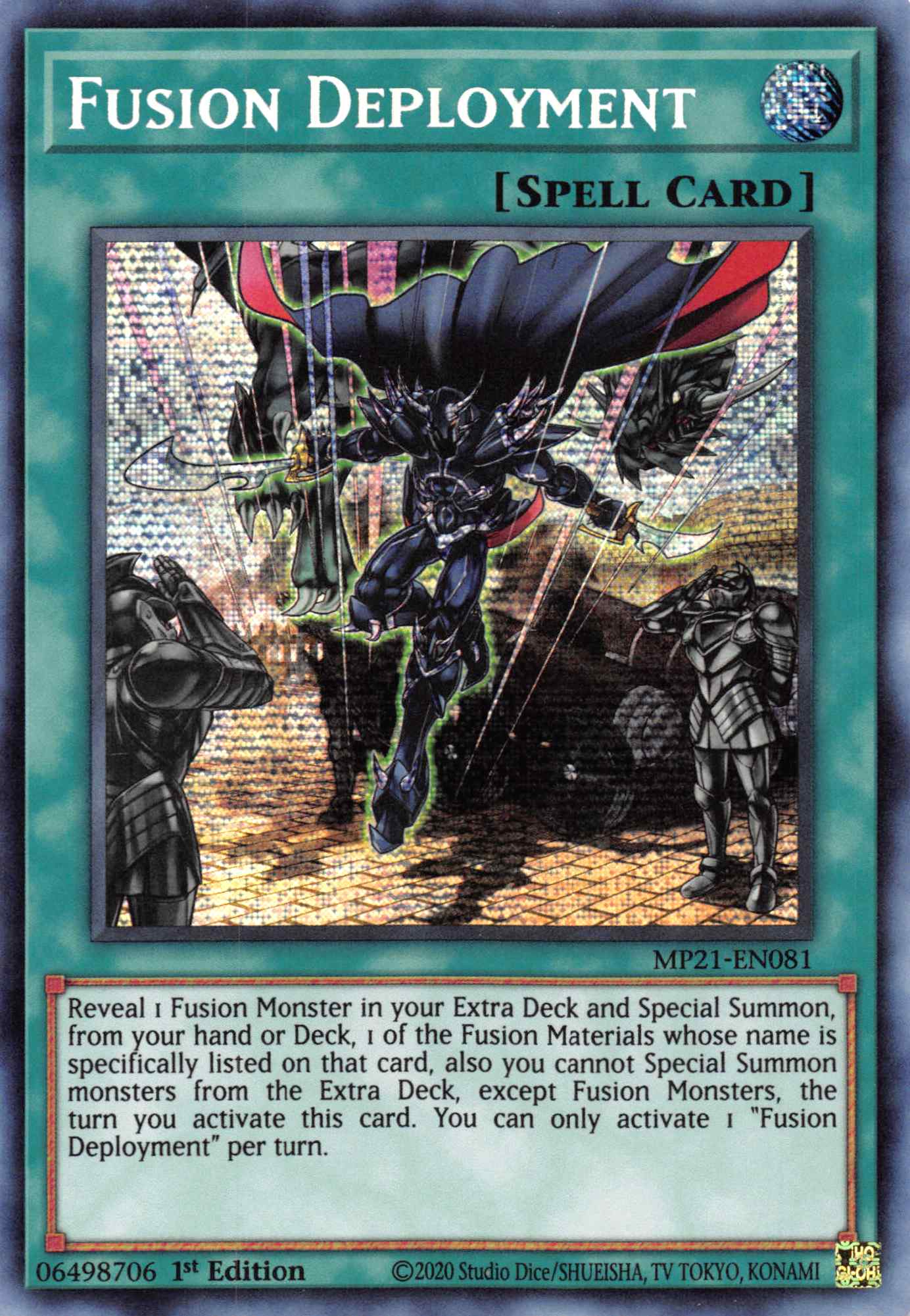 Fusion Deployment [MP21-EN081] Prismatic Secret Rare | Pegasus Games WI