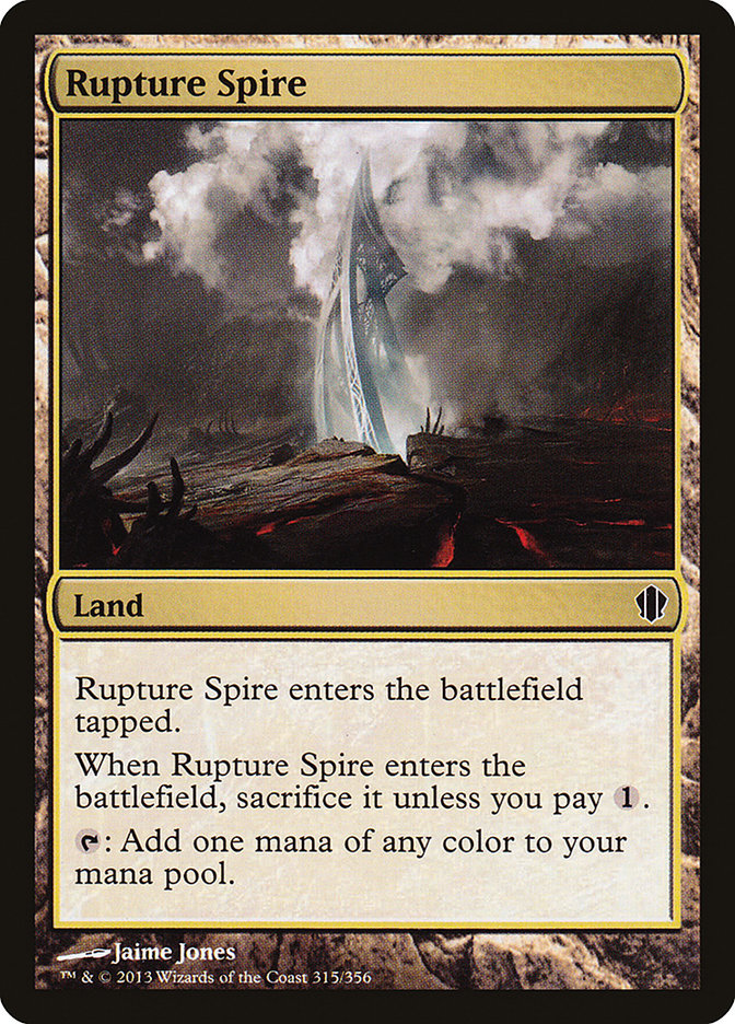 Rupture Spire [Commander 2013] | Pegasus Games WI