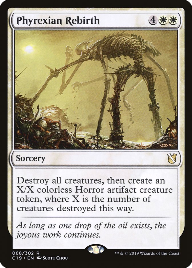 Phyrexian Rebirth [Commander 2019] | Pegasus Games WI