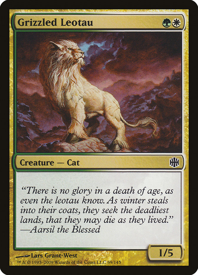 Grizzled Leotau [Alara Reborn] | Pegasus Games WI