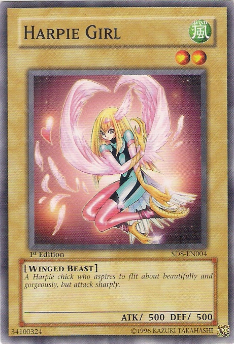 Harpie Girl [SD8-EN004] Common | Pegasus Games WI