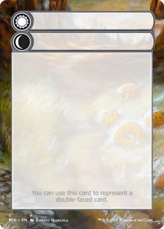 Helper Card (5/9) [Innistrad: Midnight Hunt Tokens] | Pegasus Games WI