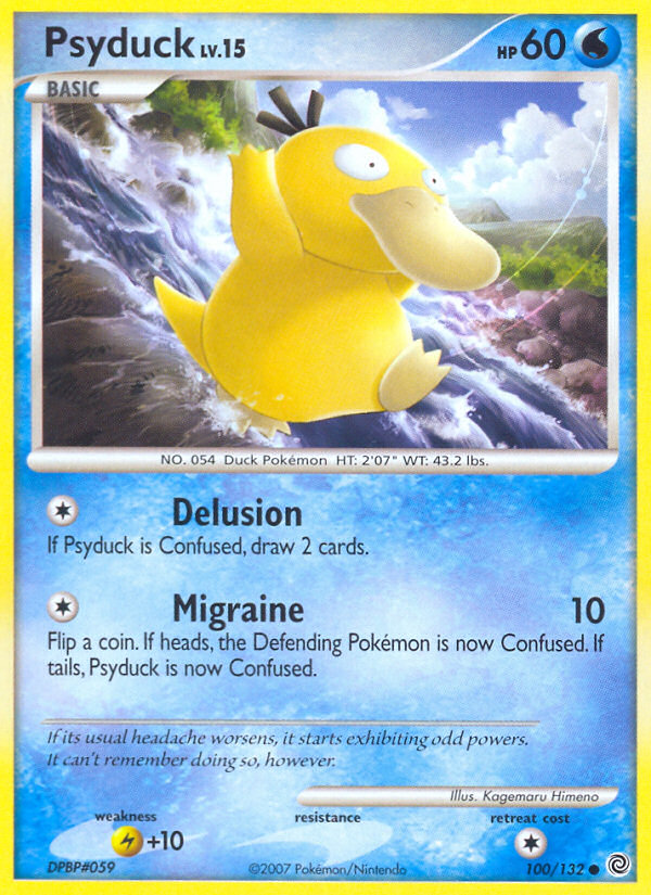 Psyduck (100/132) [Diamond & Pearl: Secret Wonders] | Pegasus Games WI