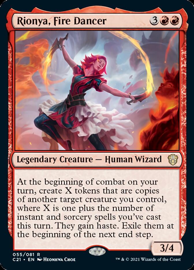 Rionya, Fire Dancer [Commander 2021] | Pegasus Games WI