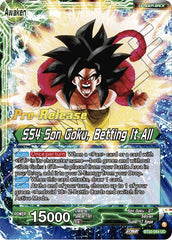 Son Goku // SS4 Son Goku, Betting It All (BT20-054) [Power Absorbed Prerelease Promos] | Pegasus Games WI