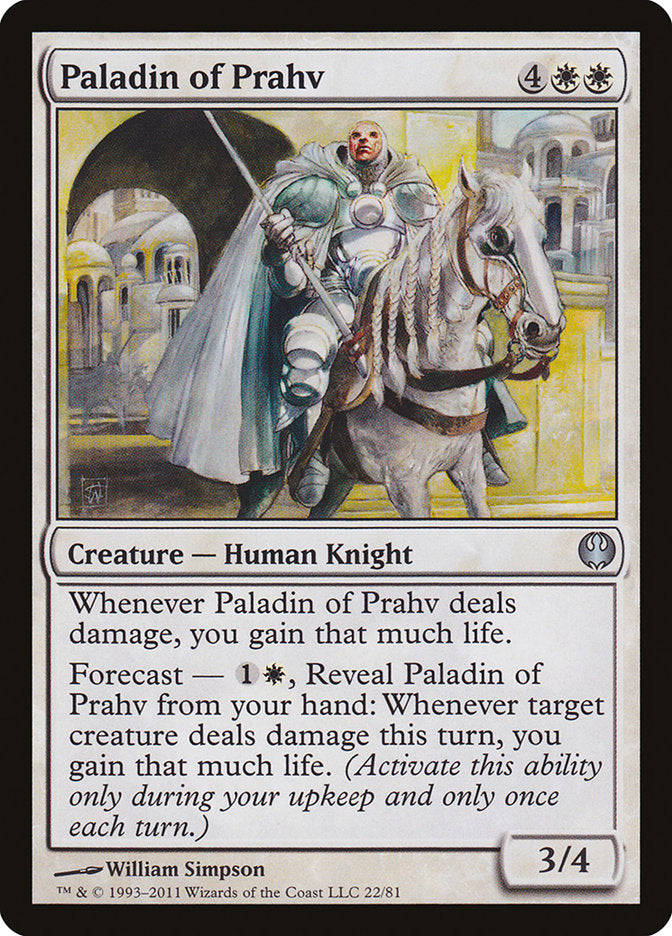 Paladin of Prahv [Duel Decks: Knights vs. Dragons] | Pegasus Games WI