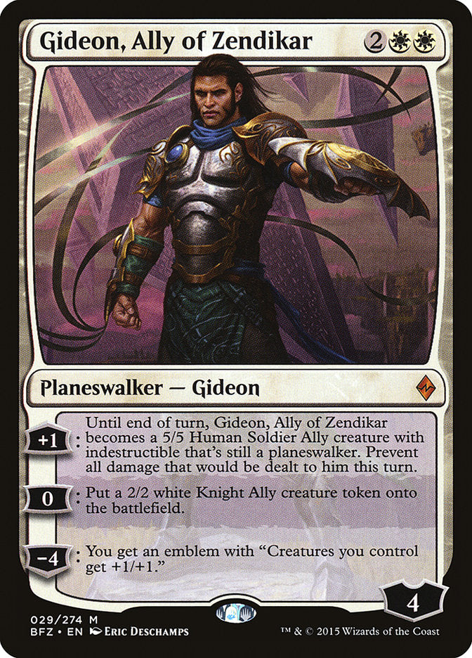 Gideon, Ally of Zendikar [Battle for Zendikar] | Pegasus Games WI