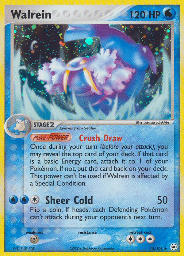 Walrein (15/101) [EX: Hidden Legends] | Pegasus Games WI