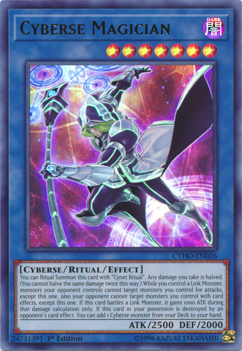 Cyberse Magician [CYHO-EN026] Ultra Rare | Pegasus Games WI