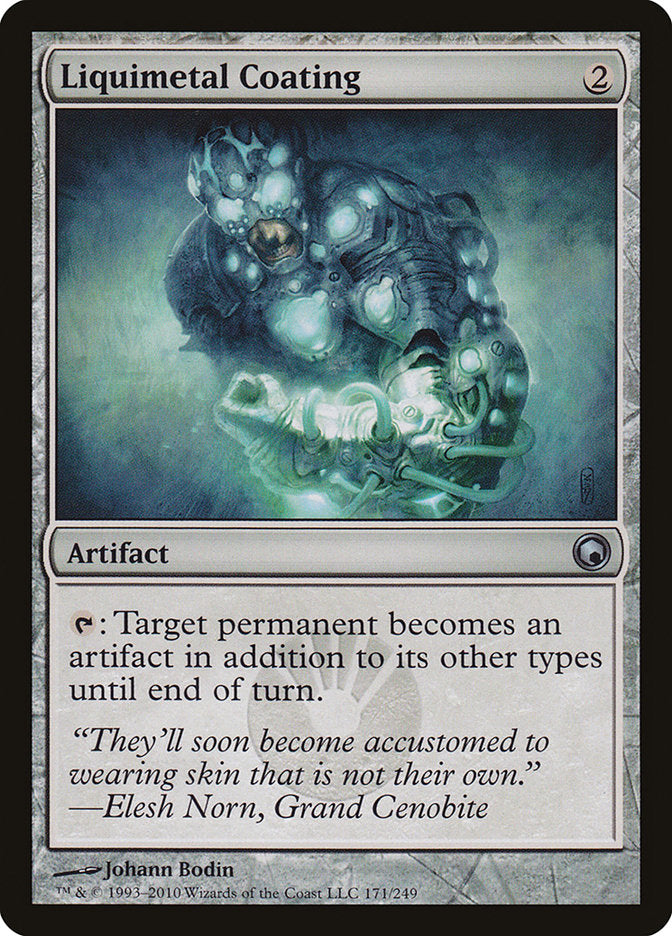 Liquimetal Coating [Scars of Mirrodin] | Pegasus Games WI