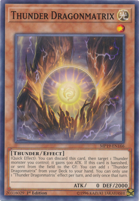 Thunder Dragonmatrix [MP19-EN166] Common | Pegasus Games WI