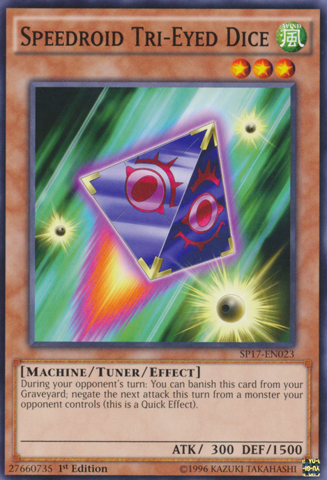 Speedroid Tri-Eyed Dice [SP17-EN023] Common | Pegasus Games WI