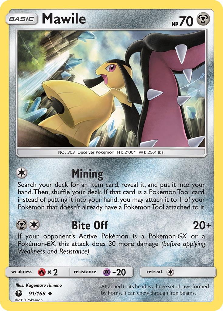 Mawile (91/168) [Sun & Moon: Celestial Storm] | Pegasus Games WI