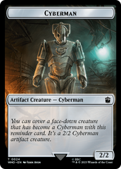 Copy // Cyberman Double-Sided Token [Doctor Who Tokens] | Pegasus Games WI