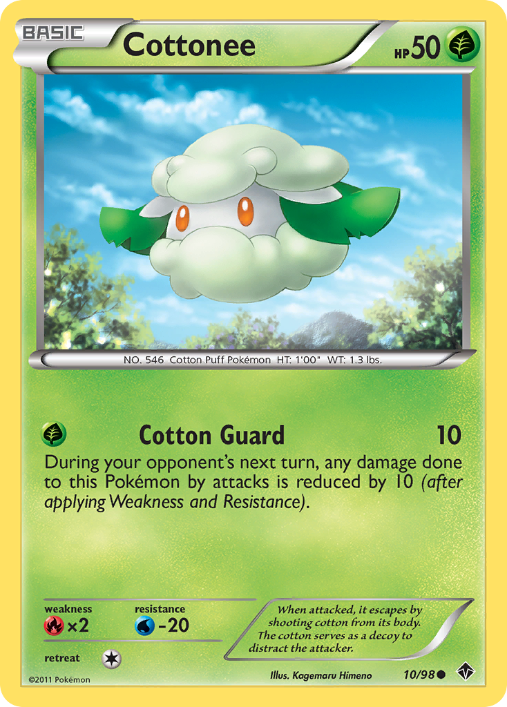 Cottonee (10/98) [Black & White: Emerging Powers] | Pegasus Games WI