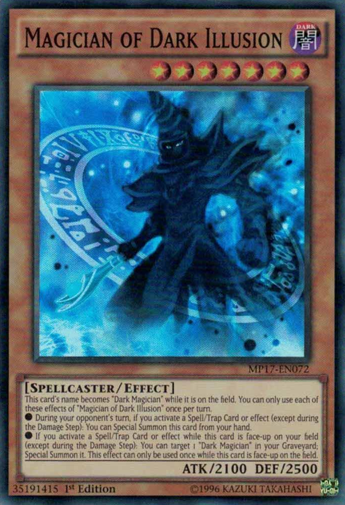 Magician of Dark Illusion [MP17-EN072] Super Rare | Pegasus Games WI